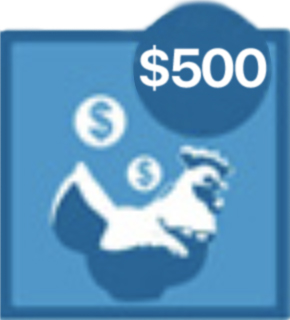Deposit $500