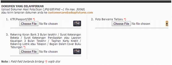 Upload ID Card Askap Upload ID Card Askap