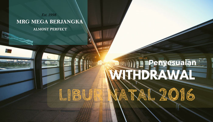 Withdraw di MRG Mega Berjangka saat libur natal 2016